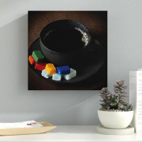 Ebern Designs «Coffee For Mr. Mondrian», reproduction de photo sur toile tendue
