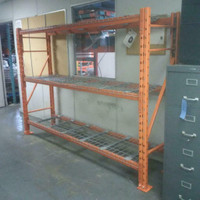 24” pallet racking - warehouse racks - tire rack - heavy duty industrial shelving