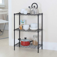 NEW 3 LAYER WIRE SHELVING METAL STORAGE WST53