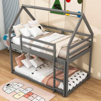 Harper Orchard Turco Twin over Twin Standard Bunk Bed by Harper Orchard