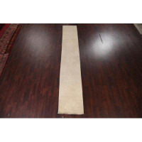 Rugsource One-of-a-Kind Hand-Knotted Vegetable Dye Oushak Oriental Runner Rug
