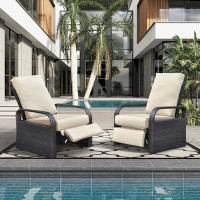 Wildon Home® Adhvik Metal Outdoor Lounge Chair