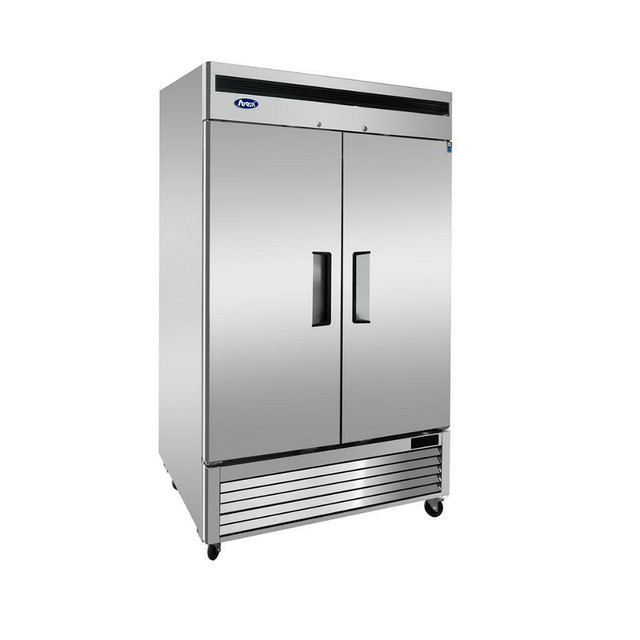 Atosa MBF8503GR 54 Inch Reach In Freezer – 2 Door – Bottom Mount Compressor Stainless steel exterior &amp; interior in Other Business & Industrial in Ontario - Image 3