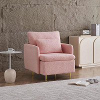 Ebern Designs Modern Upholstered  Accent Chair