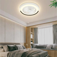 jwu9 LED Retractable Blades Ceiling Fan