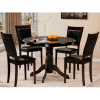 Alcott Hill Spruce Hill 42'' Solid Wood Pedestal Dining Table