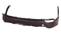 Bumper Lower Rear Hyundai Santa Fe Sport 2013-2016 Matte Dark Gray Without Sensor Hole Sport Model , HY1115102