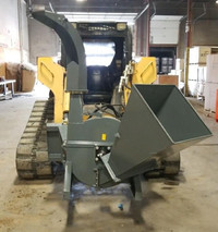 NEW SKID STEER WOOD CHIPPER ATTACHMENT BX42
