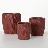 Bungalow Rose Samonas 3 - Piece Ceramic Pot Planter
