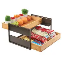 Cal-Mil Sierra 2 Pullout Drawer Condiment Holder
