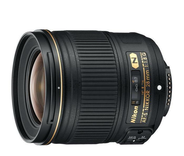 Nikon AF-S 28mm f1.8 G FX Nikkor Lens - ( 2203 ) in Cameras & Camcorders