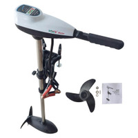 240lbs Thrust Electric Outboard Motor Outboard Engine Saltwater Electric Trolling Motor 24V 028197