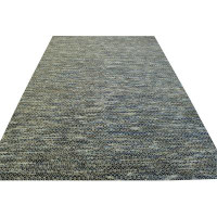 Isabelline Isabelline Modern Grass Design Wool Hand Knotted Rug 6X9 - 476919C79792498EB5F9747C0E6C79A2