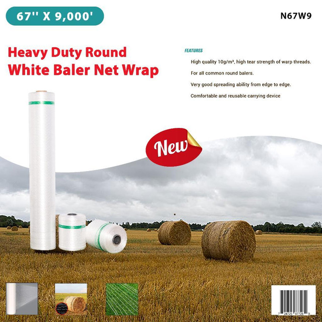 NEW HEAVY DUTY BALE NET WRAP BALER in Other Business & Industrial in Manitoba - Image 2