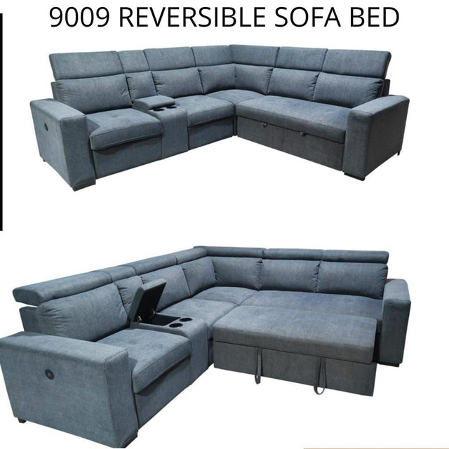 Reversible Sectional Sofa Bed on Sale! Huge Sale!! in Couches & Futons in Windsor Region