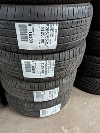P205/55R17 205/55/17  BRIDGESTONE ECOPIA EP422 PLUS (all season summer tires ) TAG # 16189