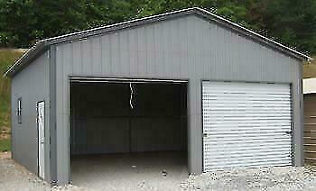 New White Garage 10 x 10 Roll-up Doors, Perfect for Barn, Quonset, Pole Barn, Outbuilding, Shop in Garage Doors & Openers in Greater Vancouver Area