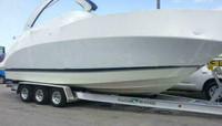 2024 tri axle boat trailer 15600lb capacity  boat $9999