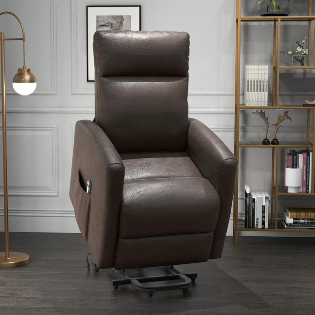 Lift Chair 27.6" x 35" x 41.3" Coffee in Chairs & Recliners