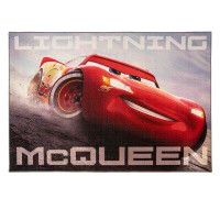 Disney Licenced Disney Pixar Cars Lighting McQueen Youth Digital Printed Area Rug