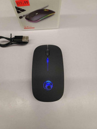 Rechargeable RGB Wireless Computer Mouse