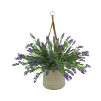 Primrue Artificial Lavender Plant in Pot