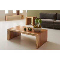 Phillips Collection Waterfall Solid Wood Sled Coffee Table