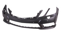 Bumper Front Mercedes E350 2010-2013 Primed With Sensor With Headlamp Washer Hole With Amg Sport Pkg Sedan , MB1000301