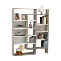 East Urban Home Iniguez 54.92" H x 37.01" W Library Bookcase