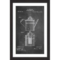 Marmont Hill 'Percolator 1894 Chalk' by Steve King Framed Painting Print