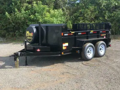Miska Heavy Duty 5 Ton Front Mount Dump Trailer Buy Factory Direct starting at just $8,795 Get the u...
