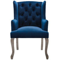 Modway Realm French Vintage Dining Performance Velvet Armchair