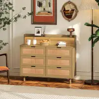 Latitude Run® Friedeltraud 6 - Drawer Double Dresser