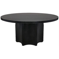 Noir Rome Solid Wood Dining Table
