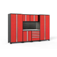 NewAge Products Pro Series 7 Piece Steel Garage Storage System