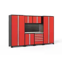 NewAge Products Pro Series 7 Piece Steel Garage Storage System