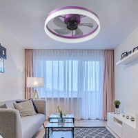Wrought Studio Ceiling Fans With Lights Dimmable Led, Embedded Installation