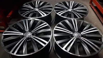 18 inch VW Volkswagen ~~~ ORIGINAL 5x112mm RIMS ~~~ New/USED tires available @EXTRA cost if needed.