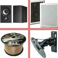 Weekly Promotion ! In Wall/ceiling,Surround Speakers, outdoor Speakers, Speaker Cable,