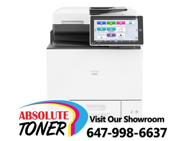 $45/Month - Ricoh IM C300F (Meter Only 4k Pages) Color Laser Multifunction Printer Copier Scanner Facsimile For Office in Printers, Scanners & Fax
