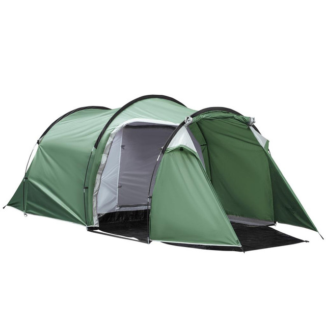 Camping Tent 167.75'' x 81'' x 60.75'' Dark Green in Fishing, Camping & Outdoors - Image 2