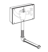 American Standard 606B312.007 Selectronic 15 7/8 Concealed Toilet Flush Valve with Wall Box for Wall Hung Back Spud Bow