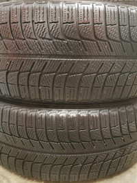 (ZH516) 2 Pneus Hiver - 2 Winter Tires 225-60-18 Michelin 5/32