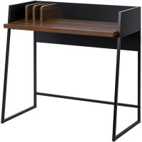 Lux Comfort Contemporary Brown And Black Computer And Writing Desk