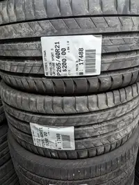 P265/40R21  265/40/21  MICHELIN LATITUDE SPORT 3  ( all season summer tires ) TAG # 17488