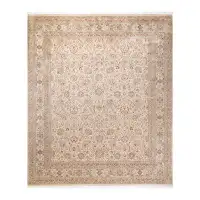 The Twillery Co. One-of-a-Kind Hayner Hand-Knotted 8'2" x 9'8" Wool Area Rug in Ivory
