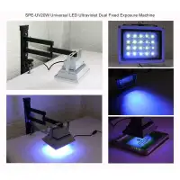 SPE-UV20W Universal LED Ultraviolet Dual Fixed Exposure Machine#006806
