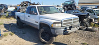 1998 Dodge Ram 2500 5.9L Diesel Manual NV4500 4x4 For Parting Out