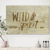 Made in Canada - East Urban Home 'Wild Spirit' Painting Multi-Piece Image on Canvas