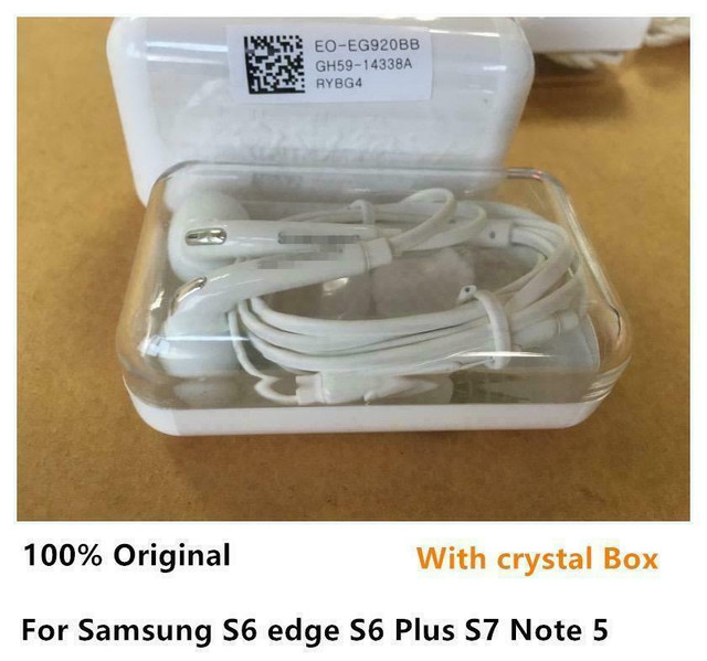 GALAXY s7/s 7 EDGE AND  s6/s6 EDGE STEREO ,CRISTAL  BOX ( ORIGINAL ) in Cell Phone Accessories in City of Montréal - Image 2